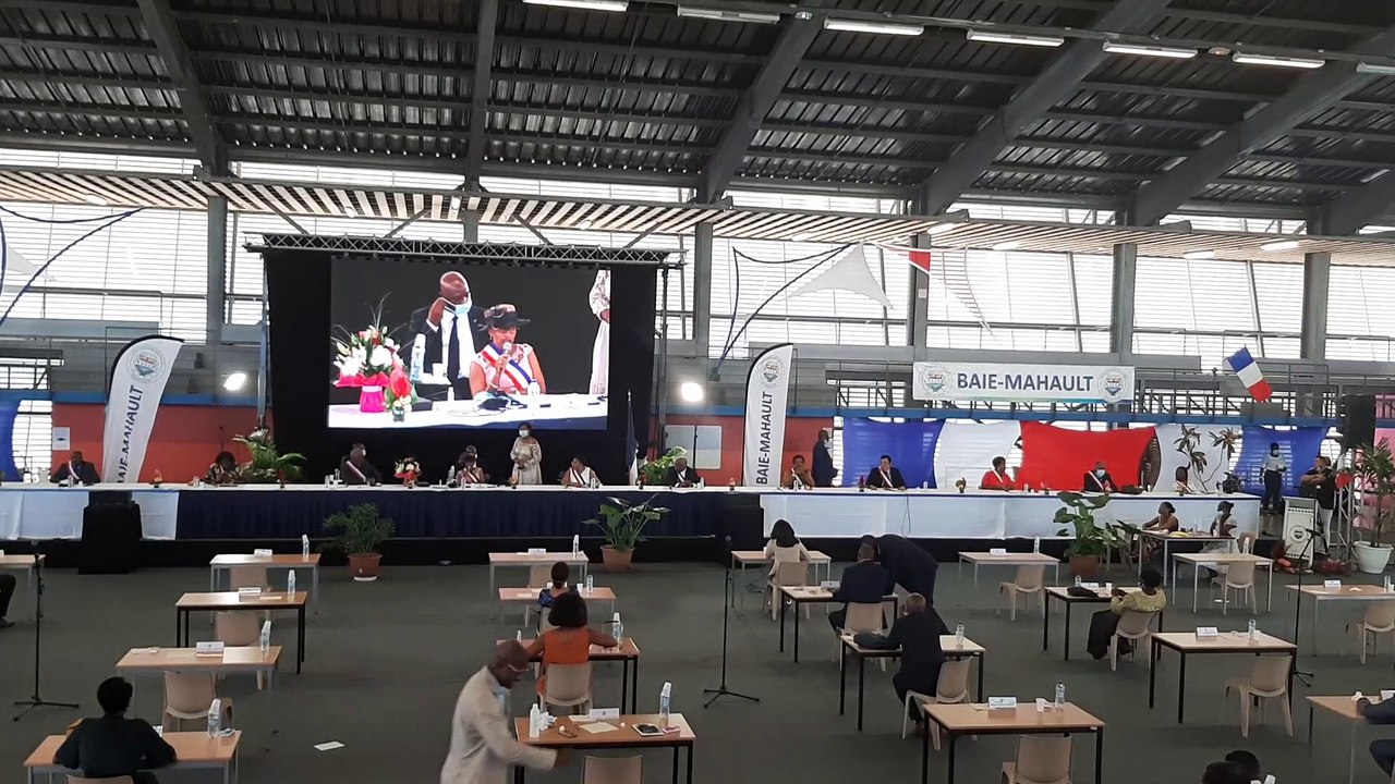 Mise en place du Conseil municipal de Baie-Mahault