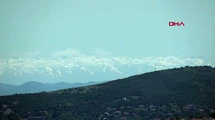 İstanbul'da havanın temizlenmesiyle Uludağ tekrar görüntülendi