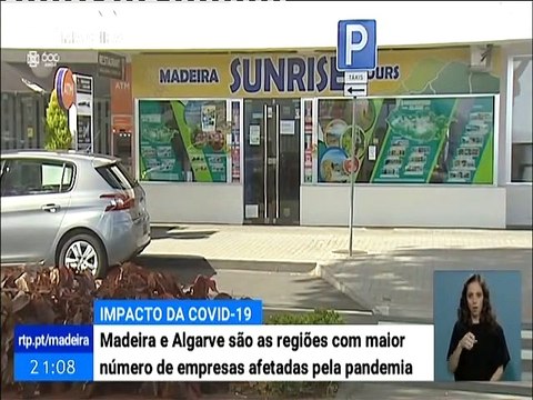 Madeira e Algarve são as regiões do país onde a pandemia terá o maior impacto sobre o turismo