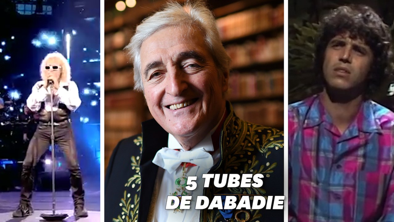 Jean-Loup Dabadie a écrit ces 5 tubes et vous ne le saviez  peut-être pas