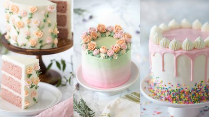 How To Make Perfect Colorful Cake Decorating Ideas - Fantastic Buttercream Cake Recipe - Yummy Cake