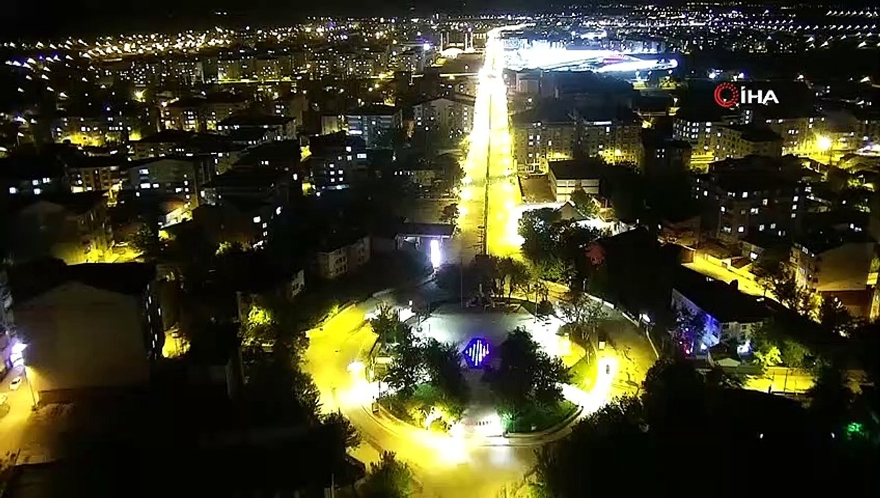 Ağrı İl Emniyet Müdürlüğü sokağa çıkma kısıtlamasında denetimlerini sürdürüyor