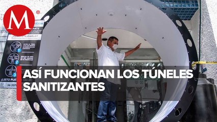 ¿Cómo se producen los túneles sanitizantes?