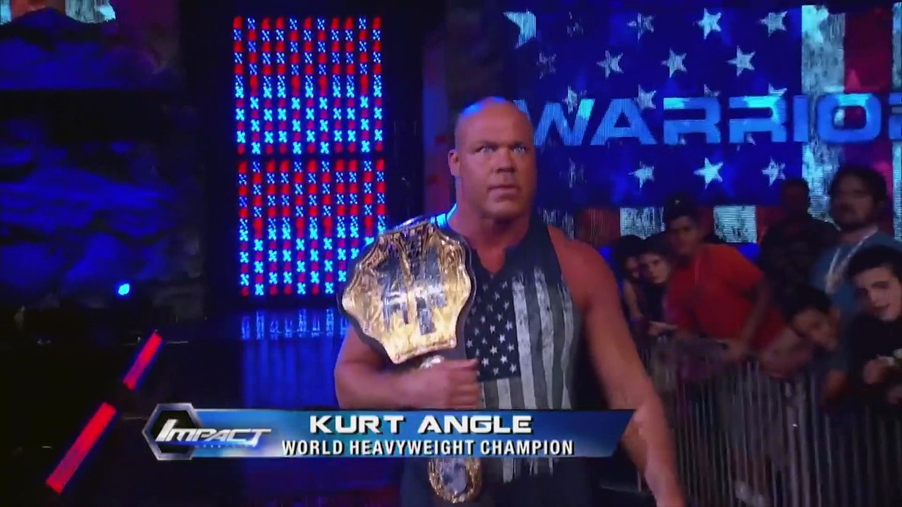 Kurt Angle vs Rockstar Spud || Impact Wrestling 11.05.15 || Highlights