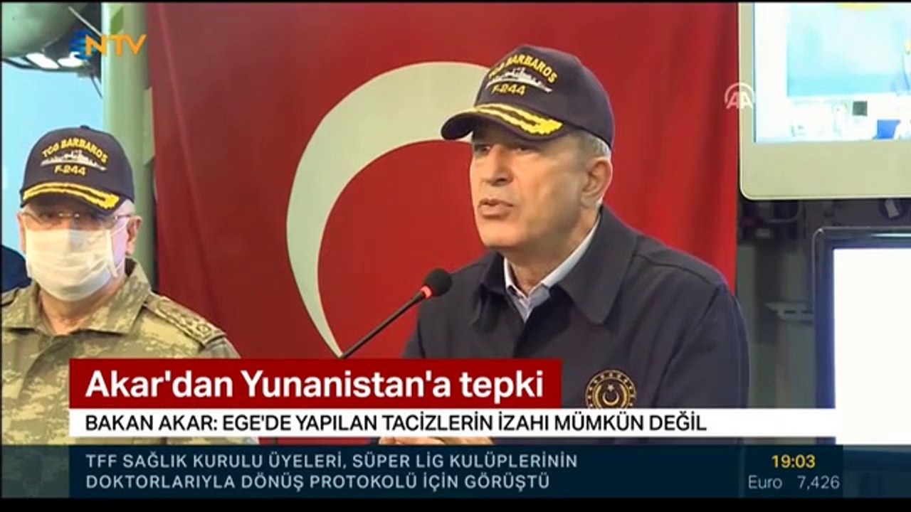 Hulusi Akar'dan Yunanistan'a sert tepki!