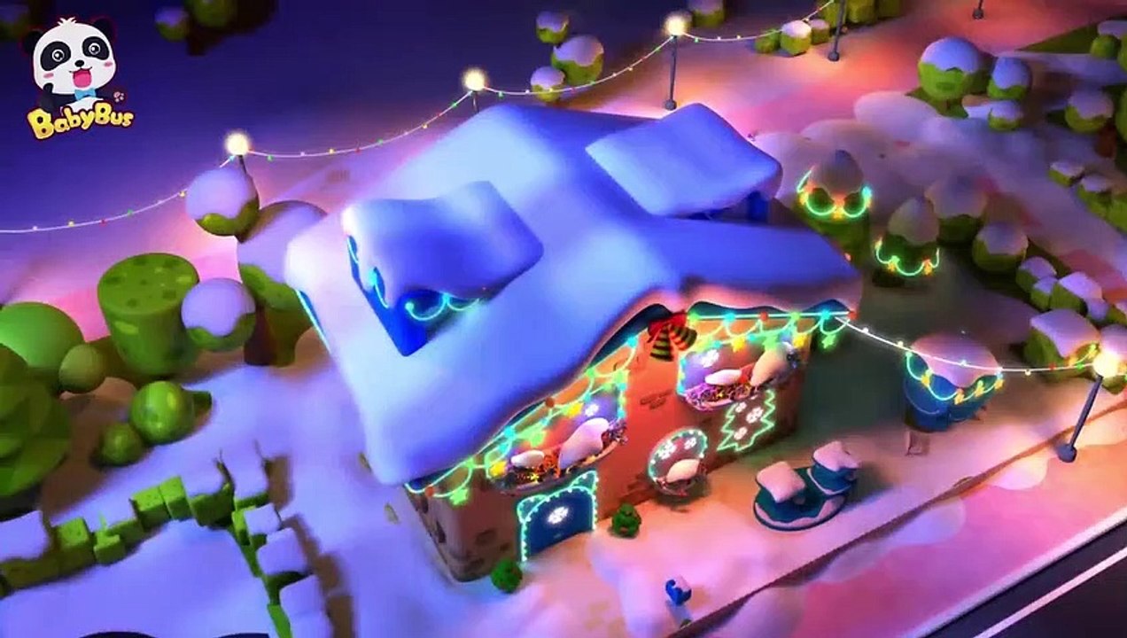 Hagamos La Casa para El Hombre de Jengibre | Canciones Navideñas Infantiles | BabyBus Español