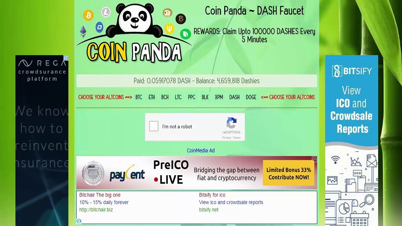 Unlimited DashPee,Blackcoin,Primecoin earn No investment No hard work withdraw directly foucthub