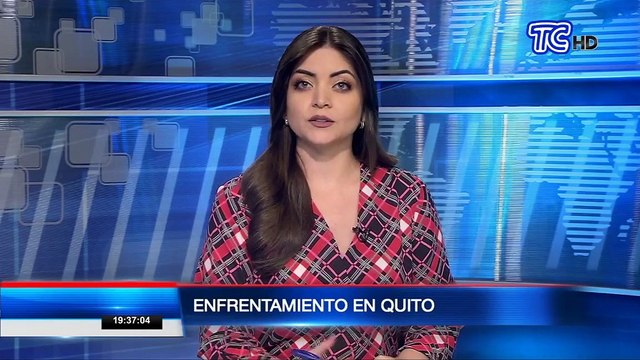 Disturbios en el centro de Quito dejó dos detenidos y tres heridos