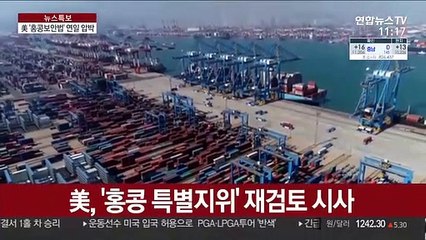 美 '홍콩보안법' 압박…"코로나19, 中 체르노빌"