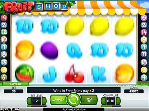 Как правильно играть в Фруктовый магазин (fruit shop) - бонусный режим, правила