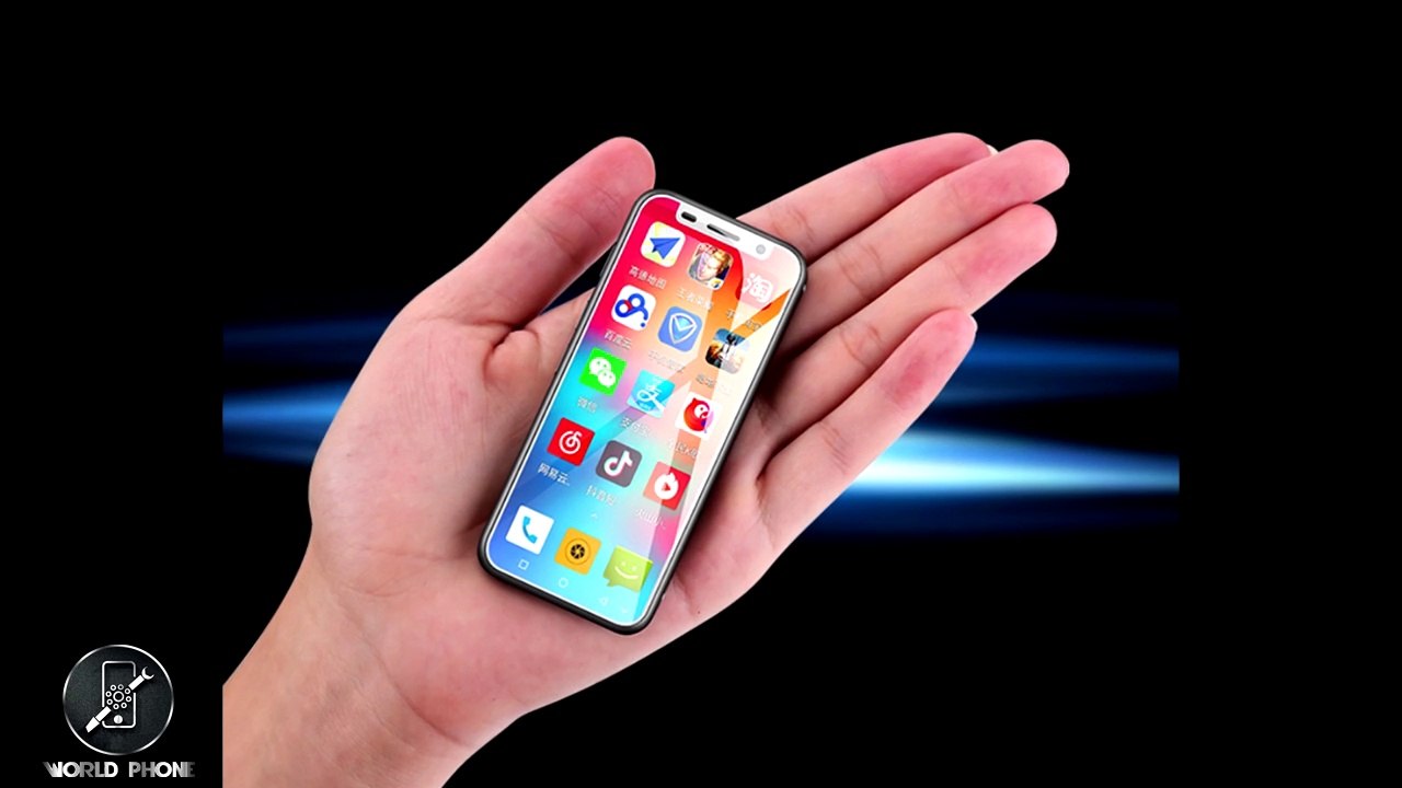 Super Mini Smart Phone Melrose 2019 Ultra Slim 3.4 inch 3GB 32GB Android 8 1 Fingerprint