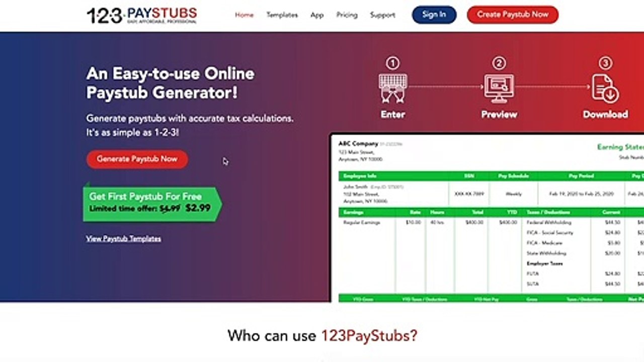 How to Create Paystubs