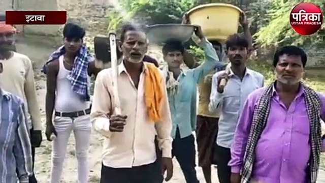 औरैया में प्रवासी मजदूरों को रोटी का संकट, ग्राम प्रधान पर लगे आरोप