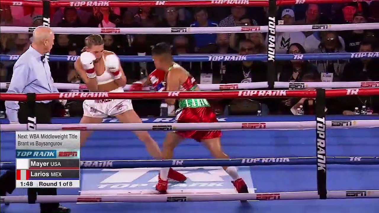Mikaela Mayer vs Yareli Larios  Full Fight