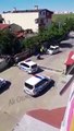 Çorlu'da polis şiddeti kamerada; 5 araçla gelip vatandaşı darp ettiler