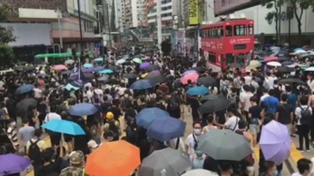 Las protestas en Hong Kong contra la Ley de Seguridad china dejan más de 180 detenidos