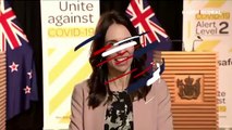 Yeni Zelanda Başbakanı Ardern canlı yayında depreme yakalandı