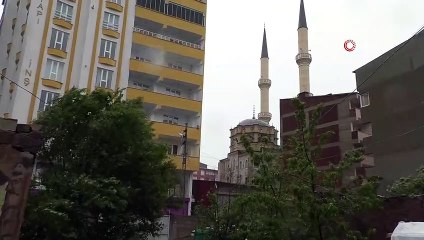 Doğubayazıt’ta sağanak ve fırtına etkili oldu