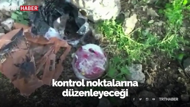 Terör örgütünün bombalı saldırı planını polis bozdu