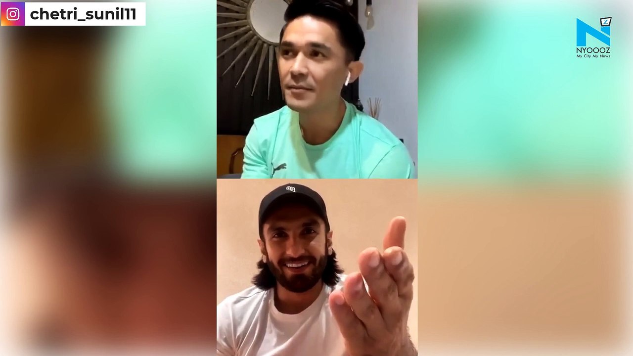 Rapid fire round- Sunil Chhetri and Ranveer Singh