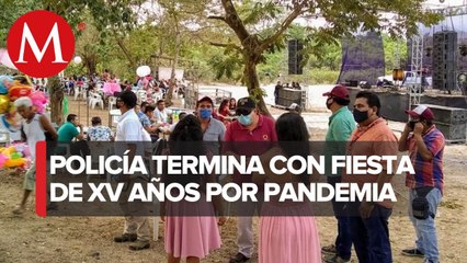 Terminan fiesta de XV años y boda en Acapulco por covid-19