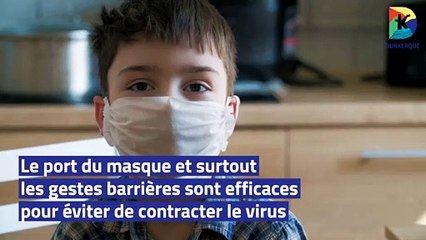 Ville de Dunkerque - La boîte à questions : Je suis asthmatique. Est ce que je serai bien protégé avec mon masque ?