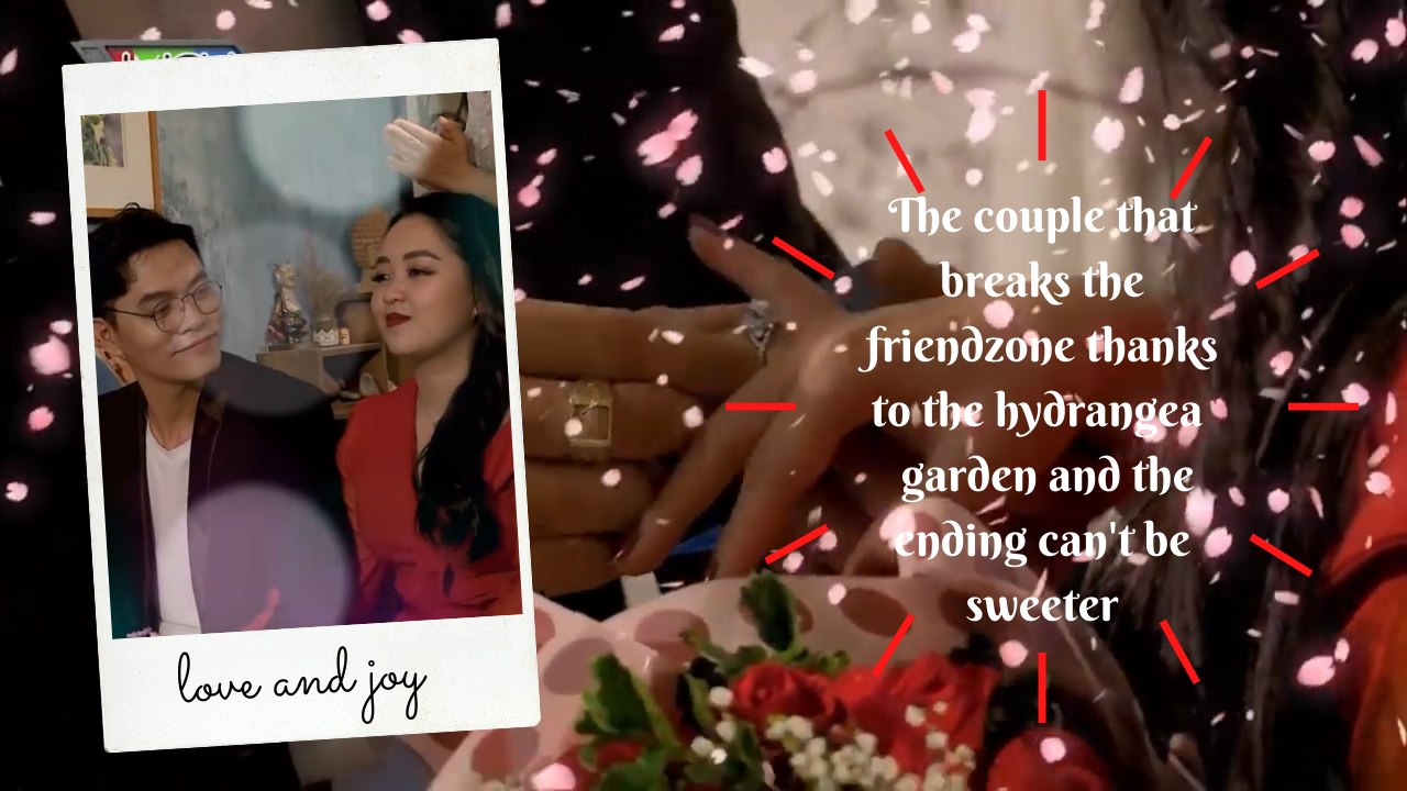 They know each other from a singing contest and now they’re getting married