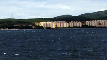 açık denizde rüzgarın hızı bir başka oluyor