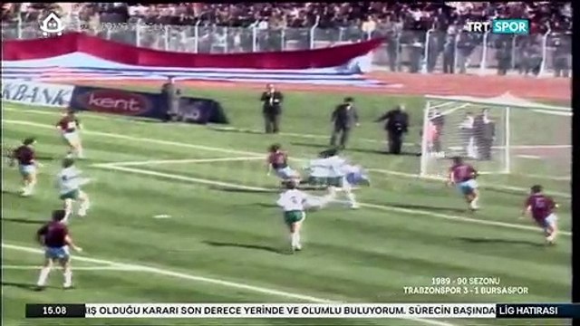 Trabzonspor 3-1 Bursaspor [HD] 22.04.1990 - 1989-1990 Turkish 1st League Matchday 30 + Post-Match Comments