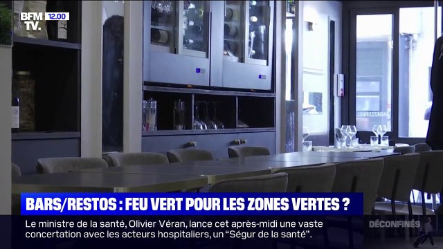 Les bars et restaurants pourront-ils rouvrir en zone verte ?