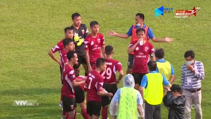 4 bàn thắng và loạt đá luân lưu cân não trong mưa bão lịch sử - An Giang - Long An - NEXT SPORTS