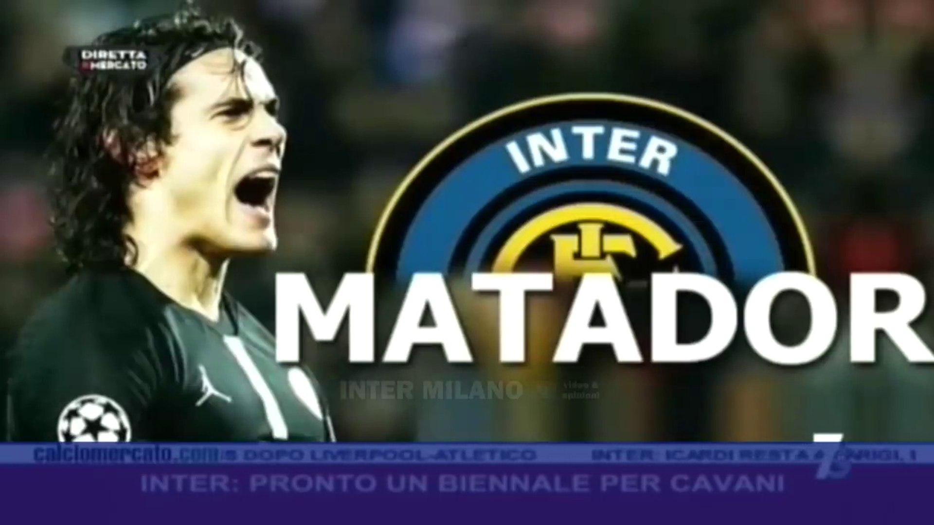 ⁣EDISON CAVANI:  DALL' INTER È PRONTO UN BIENNALE DA 7 MLN DI EURO A STAGIONE.