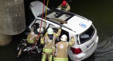 Silivri’de dereye düşen otomobilin sürücüsü hayatını kaybetti
