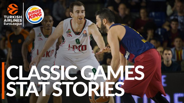 Classic Games, 2016 Playoffs G4, FC Barcelona-Lokomotiv Kuban Krasnodar, Stat Stories