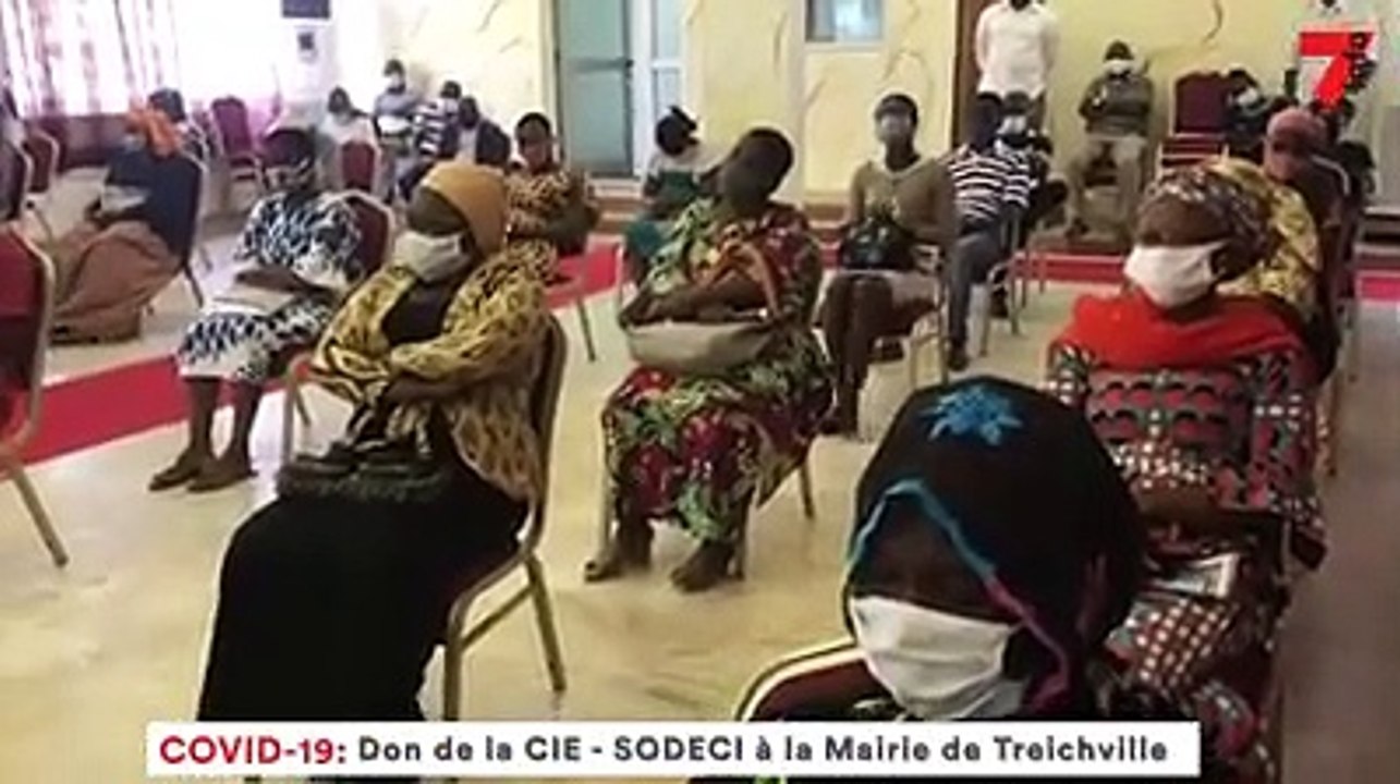 Dons en vivres et non-vivres offerts aux foyers vulnérables de Treichville par la CIE SODECI