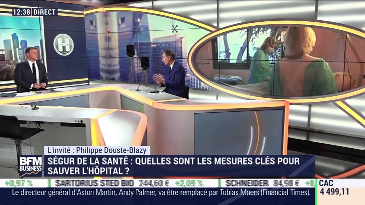 Philippe Douste-Blazy (Unitlife): Quelles sont les mesures clés pour sauver l'hôpital ? - 25/05