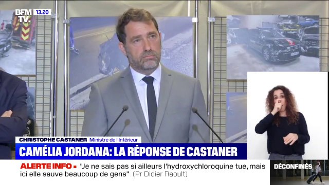 Pour Christophe Castaner, les propos tenus par Camélia Jordana sur les violences policières sont faux et injustes