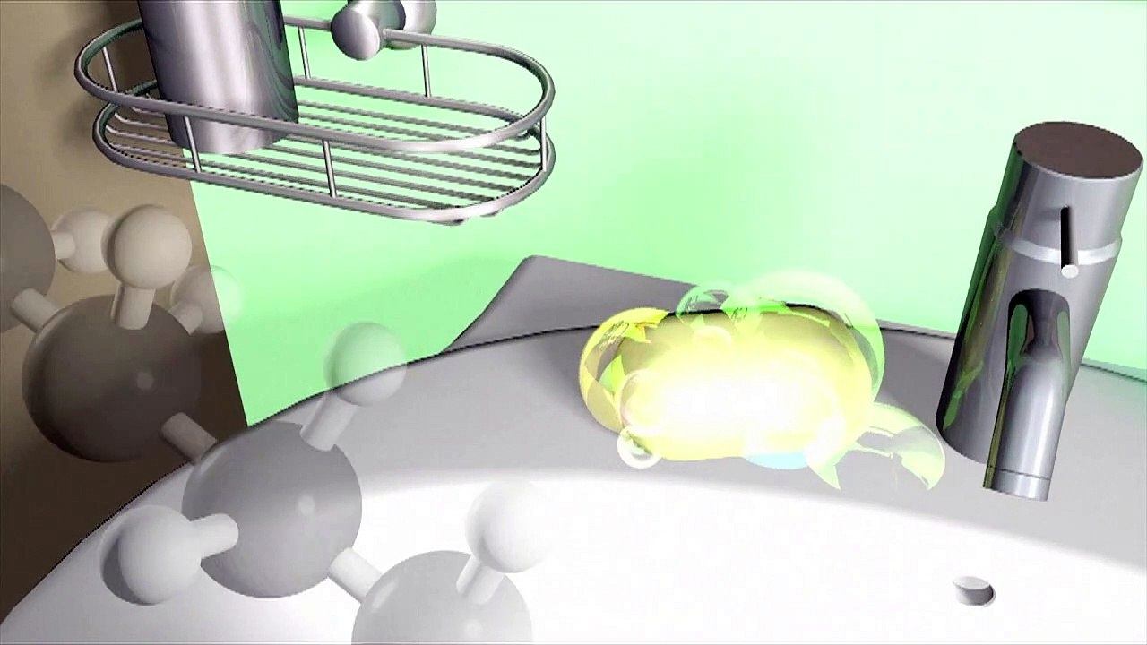 Videografik: Seife - wie sie gegen Keime wirkt