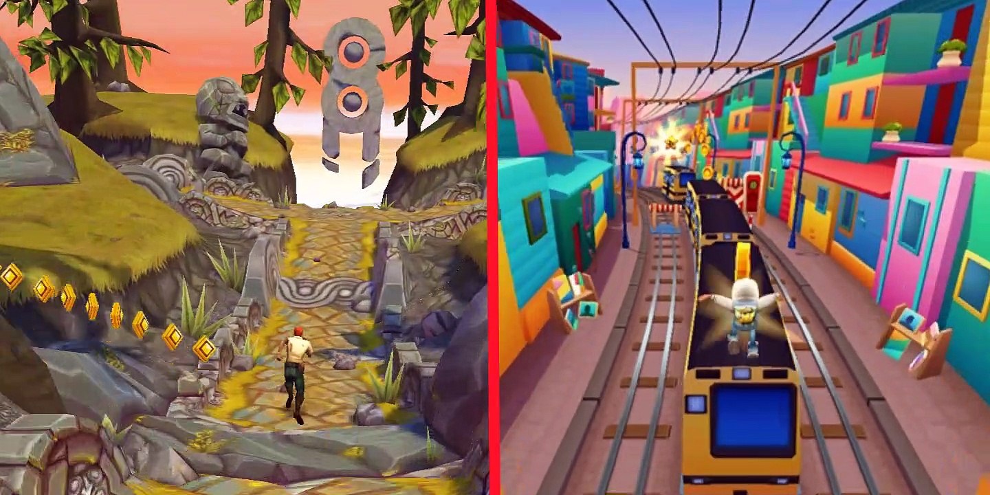 Temple Run 2 vs Subway Surfers Game - video Dailymotion