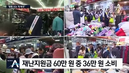 “탈모약 샀어요”…최문순 지사, 지원금 소비 촉진 나서