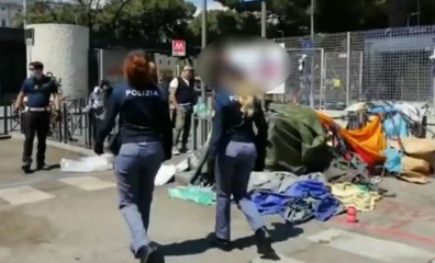 sgomberi piazza Spadoli