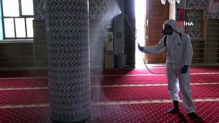 Konya'da camilerde hazırlıklar tamamlandı