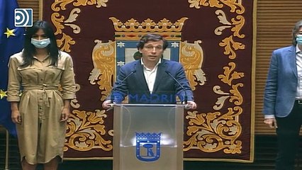 Almeida anuncia un gran paco de los cinco grupos municipales para dibujar "el Madrid del futuro"