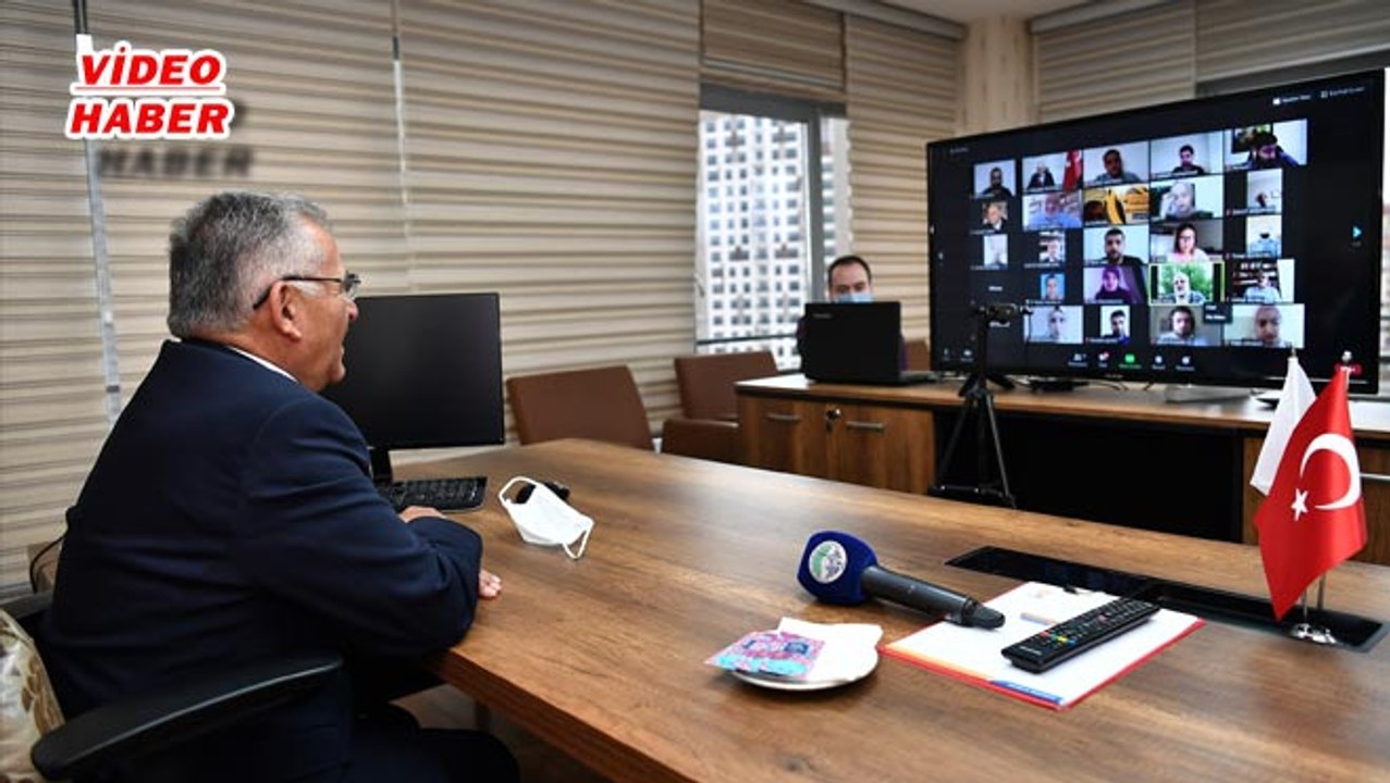 (25 Mayıs 2020) BÜYÜKKILIÇ'TAN VİDEO KONFERANS İLE BAYRAMLAŞMA