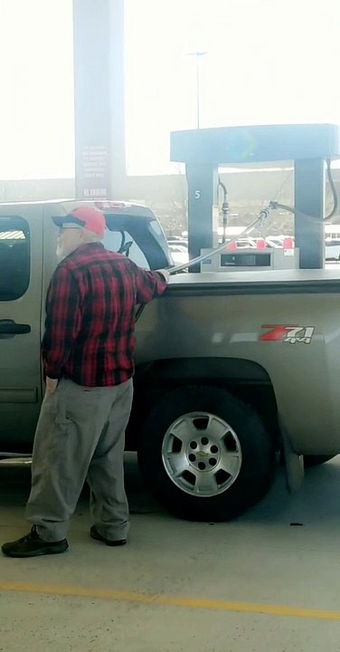 Group Pumping Gas From the Wrong Side
