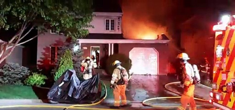 Incendie Sainte-Catherine 25 mai (Le Reflet - Erick Rivest)