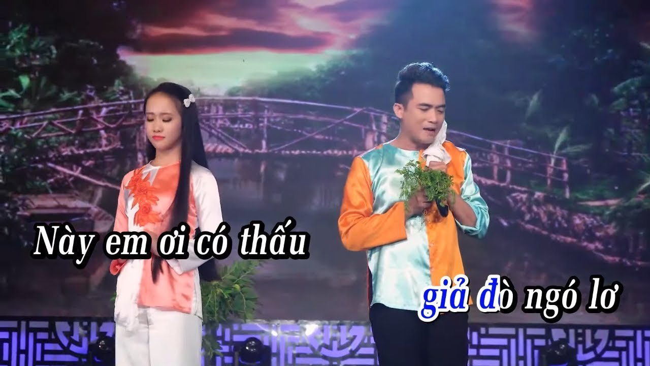 Karaoke  Phải Duyên Hay Nợ - Lê Sang v? Kim Chi