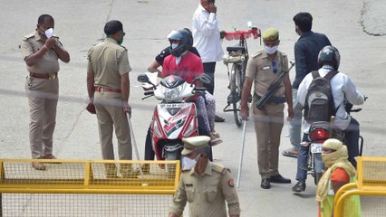 100 News: Haryana completely sealed its borders with Delhi