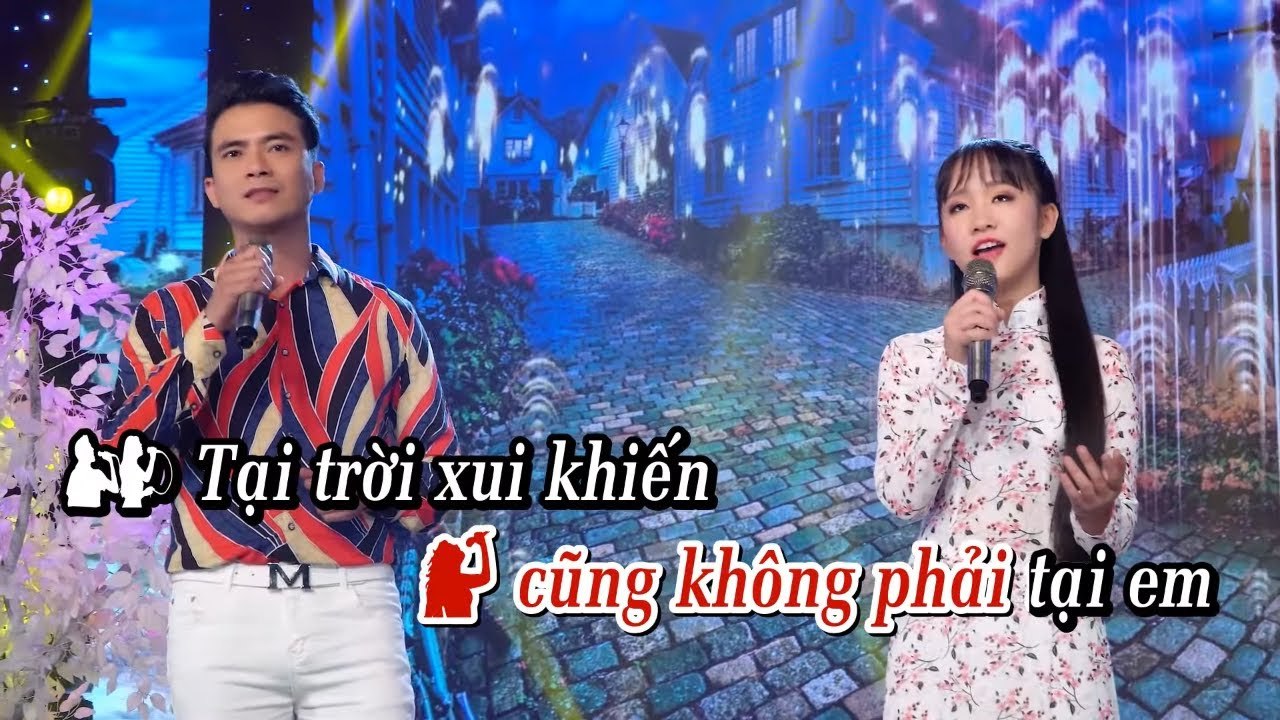 Karaoke  Không Phải Tại Chúng Mình - Lê Sang v? Kim Chi