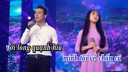 Về Lại Đồi Sim (Karaoke) - Song Ca Lê Sang v? Kim Chi